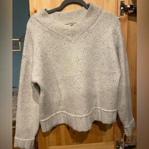 Jessica Simpson Light Gray Cowl Neck Sweater